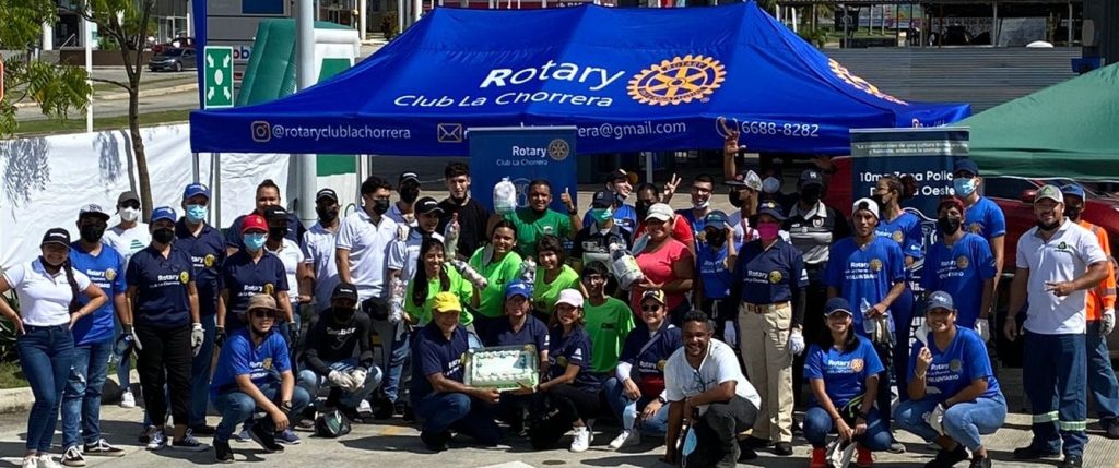 Tambor, S.A. participa en la Reciclatón Rotary en el área de la Chorrera