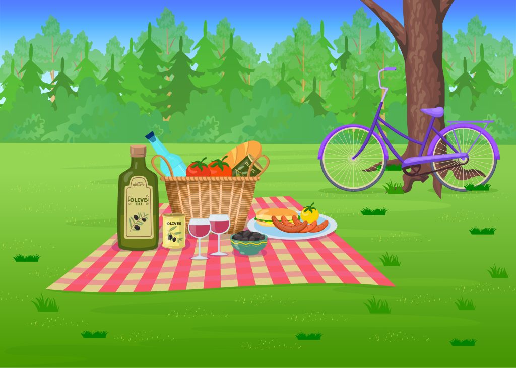 Aprovechemos nuestros espacios al aire libre y hagamos picnic