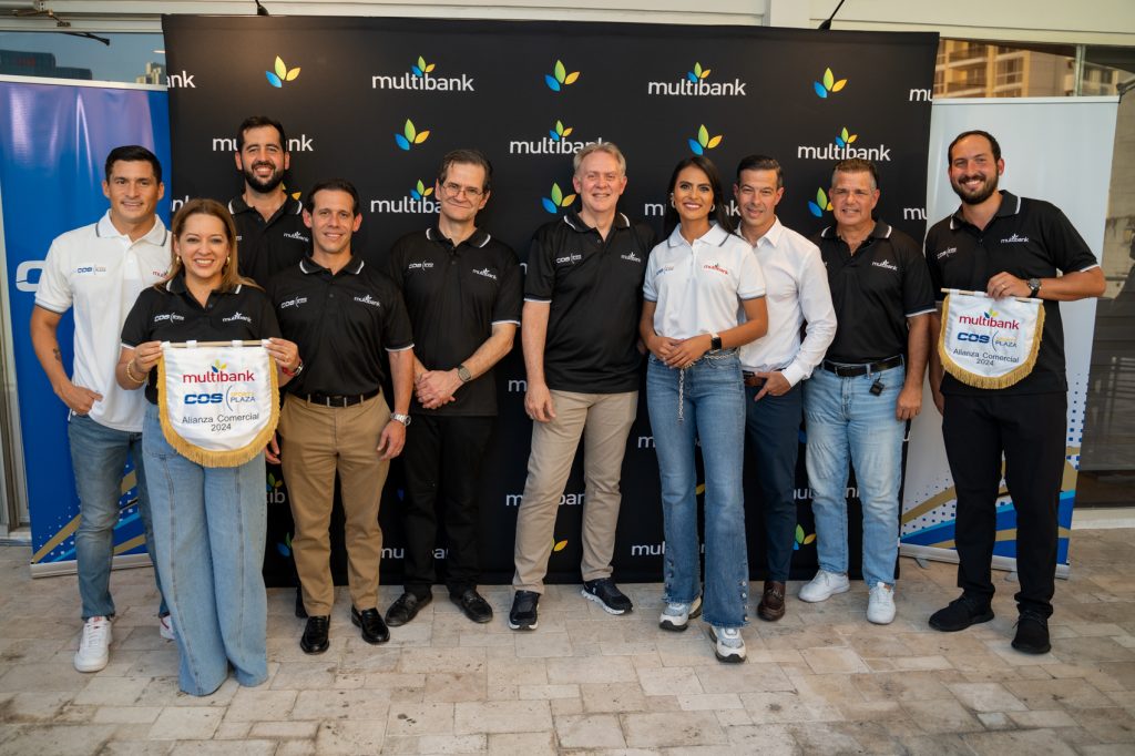 Multibank en alianza con COS Sports Plaza sellan un compromiso por el desarrollo social y el crecimiento de Panamá