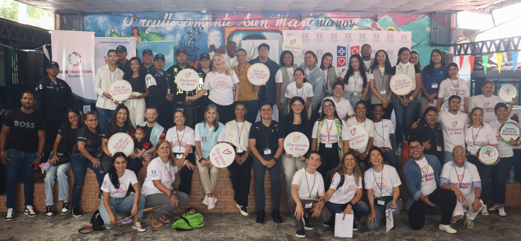 Promoviendo una cultura de paz en San Miguelito: Fundación Una Empresa, Un Aula y Aliados se unen en el Día de las Buenas Acciones
