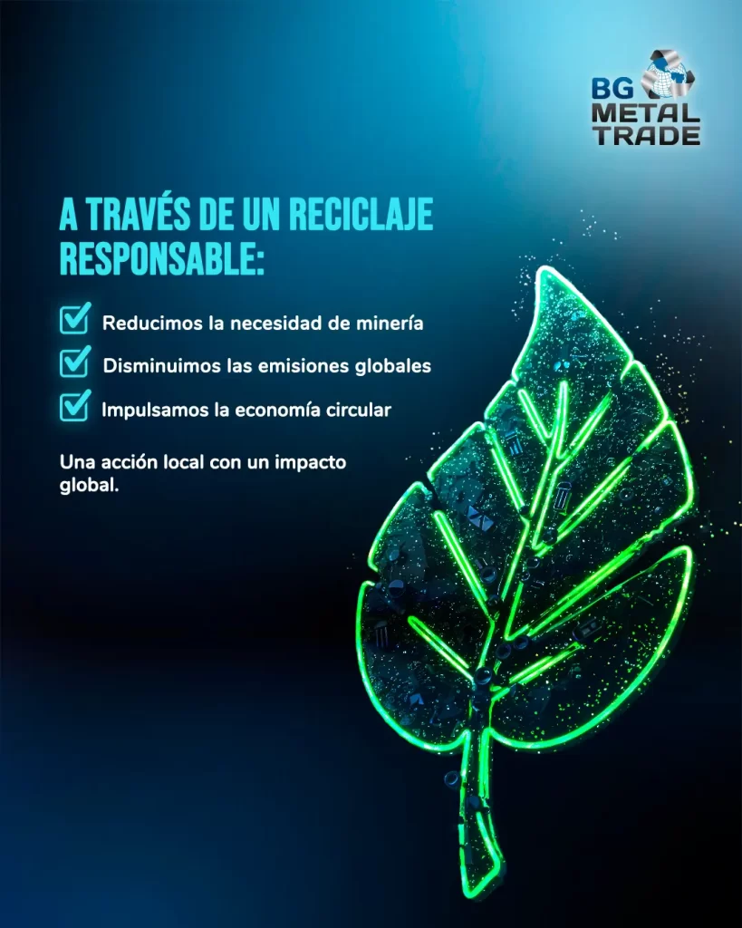 Minería urbana y economía circular: el aporte sostenible de BG Metal Trade Inc. en Panamá