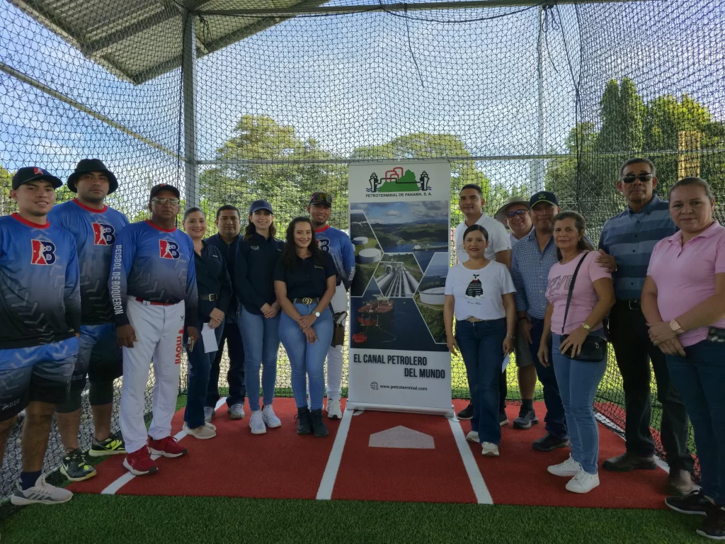 Petroterminal de Panamá, S.A. impulsa el béisbol infantil en Boquerón con inversión estratégica en infraestructura deportiva