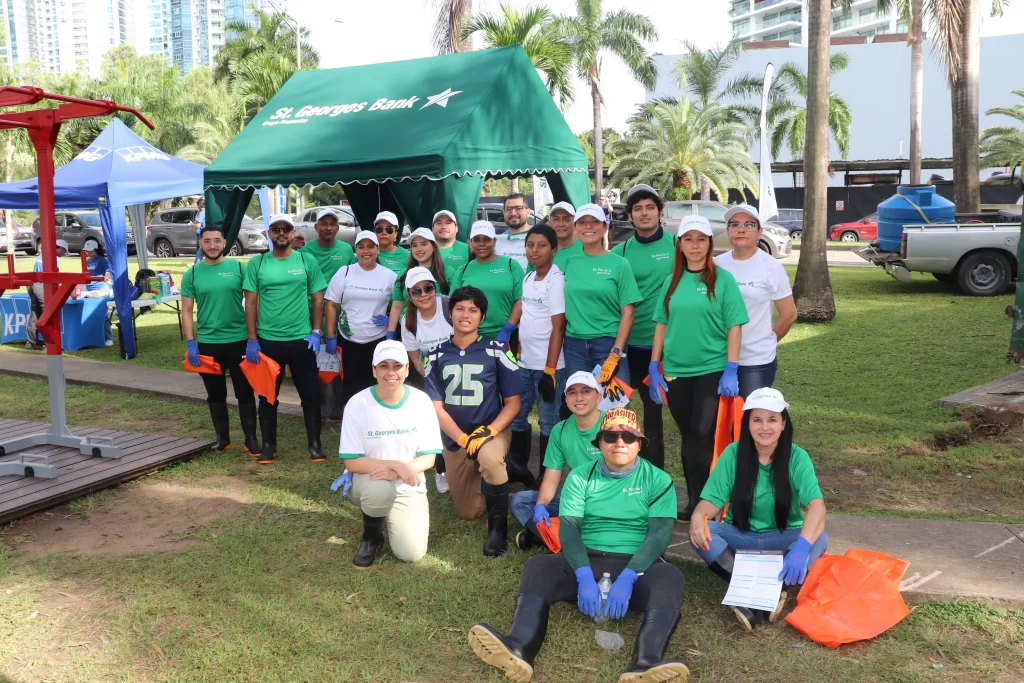 St. Georges Bank hace la diferencia por un Panamá más limpio, verde y sostenible