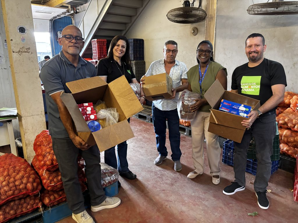 Banco de Alimentos Panamá reconoce a los donantes más destacados de Merca Panamá por su compromiso con el rescate de alimentos