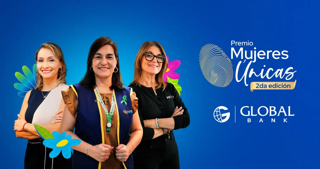 Global Bank abre convocatoria para la segunda edición del Premio “Mujeres Únicas: Construyendo un Futuro Sostenible”
