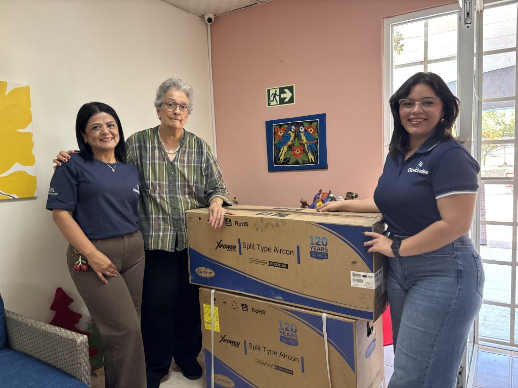 Climatizadora dona equipo de climatización a la Fundación Ofrece un Hogar como parte de su compromiso con la responsabilidad social