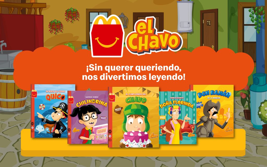 Lectura que une familias y generaciones: «El Chavo» llega a la Cajita Feliz Libros