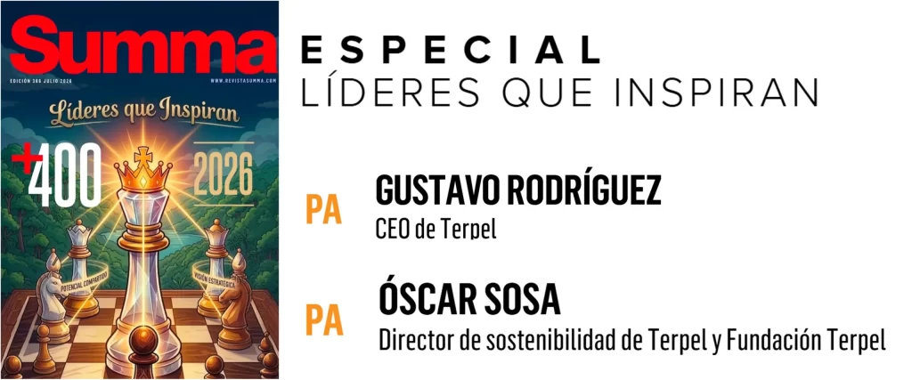 El liderazgo de Terpel y Va&Ven es reconocido en la edición 2026 de Líderes que Inspiran de Revista Summa